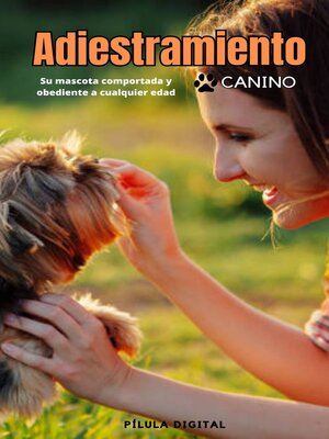 cover image of Adiestramiento canino